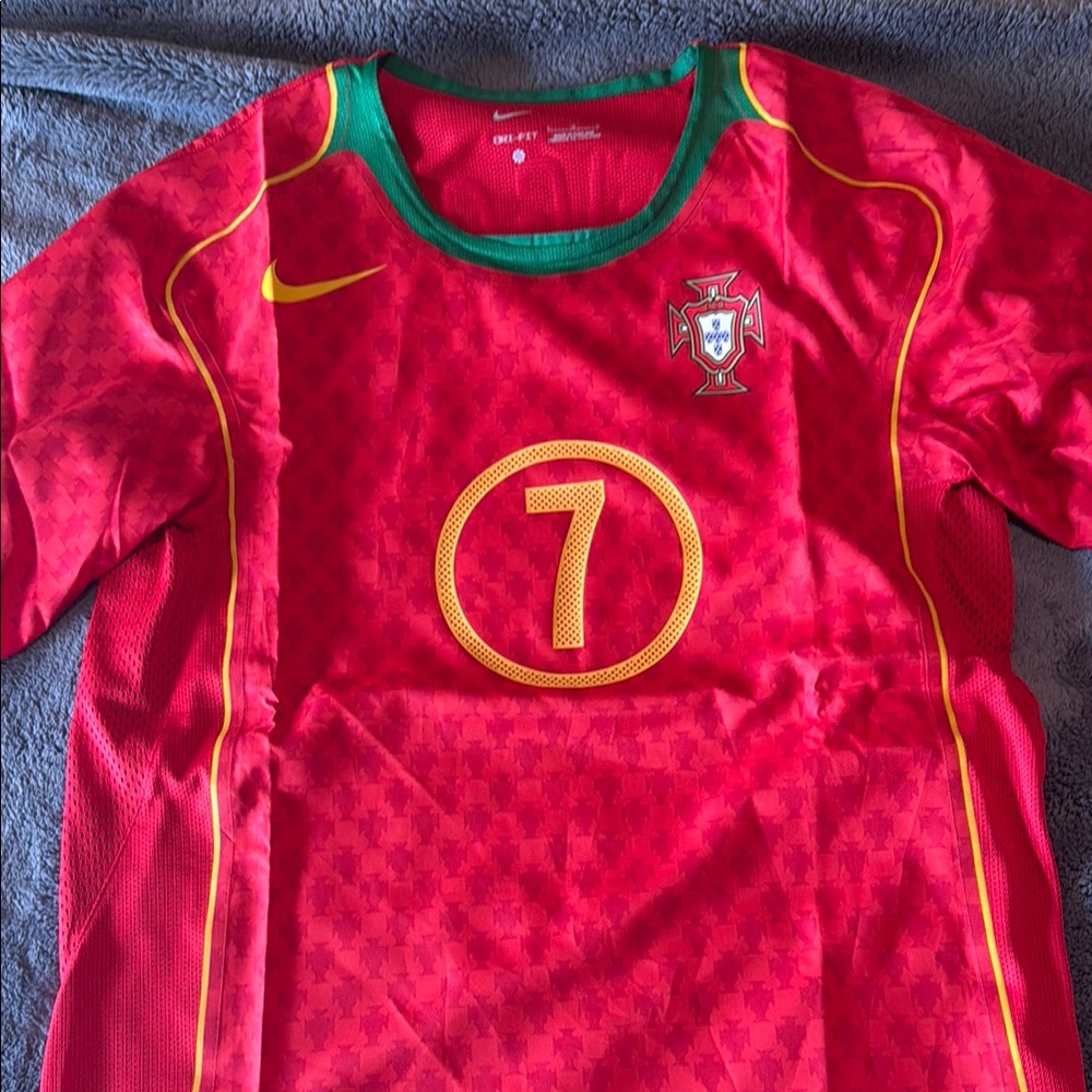 Nike Red Portugal Soccer Jersey
